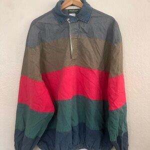 Vintage Colorblock Polo Shirt